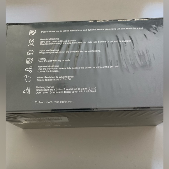 PETFON smart tracker. New in box - Picture 3 of 3